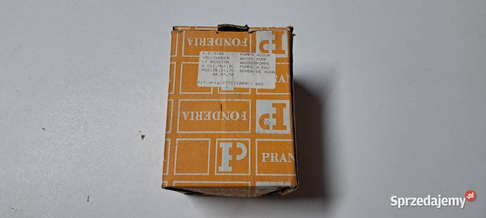 Pompa wody OE 073121004 073121005 VOLKSWAGEN LT Luzino