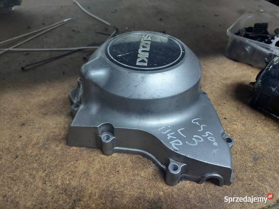 Suzuki GS 500 pokrywa lewa zapłonu iskrownika