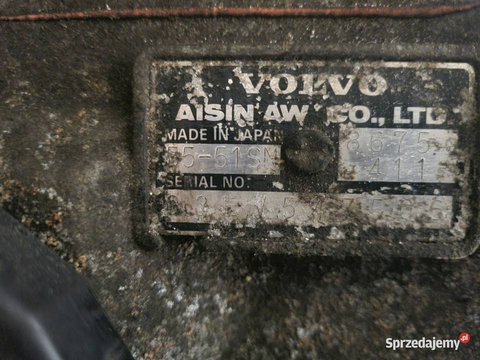 SKRZYNIA BIEGÓW Volvo S80 S60 V70 II 24 20V Chełm