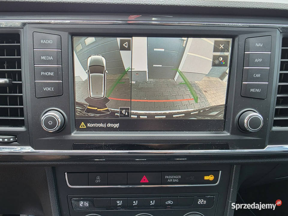 Seat Ateca kamera cofanianawigacjaperfekcyjny Żabno sprzedam