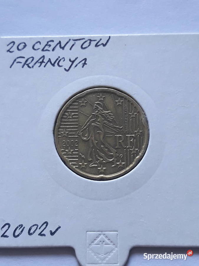 20 Eurocentów Francja 20002002 r Konin sprzedam
