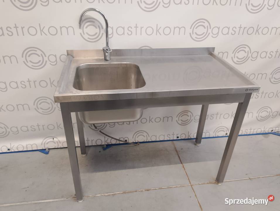 Stół ze zlewemL 110x60x85 Biznes i Przemysł Wrocław