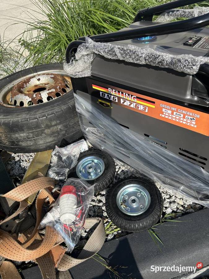 Agregat prądotwórczy BELLING BNG 77G3 aku pilot Szczecinek