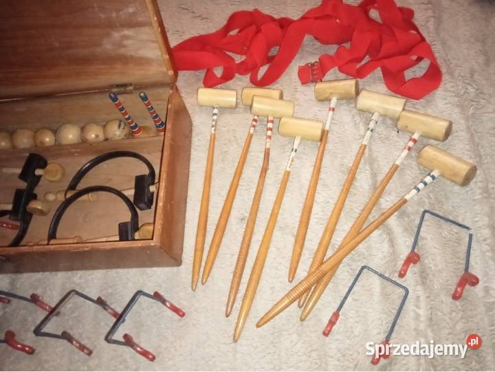 Stara zabawka Krykiet Table Cracuet Gra w sprzedam