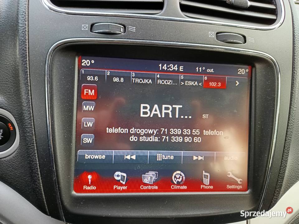 Dodge Journey GT 36 4x4LPG 7osobowy dolnośląskie Wołów