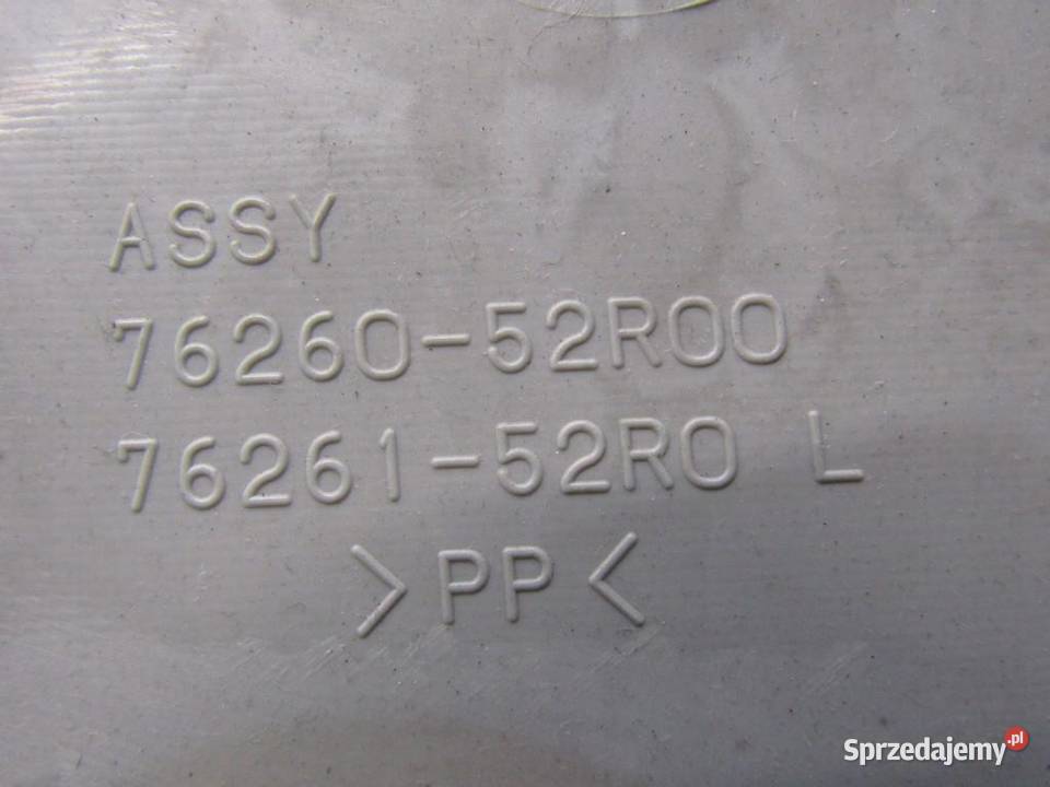 PLASTIK OSŁONA SŁUPKA LEWA TYLNA LEWY TYŁ SUZUKI osobowe
