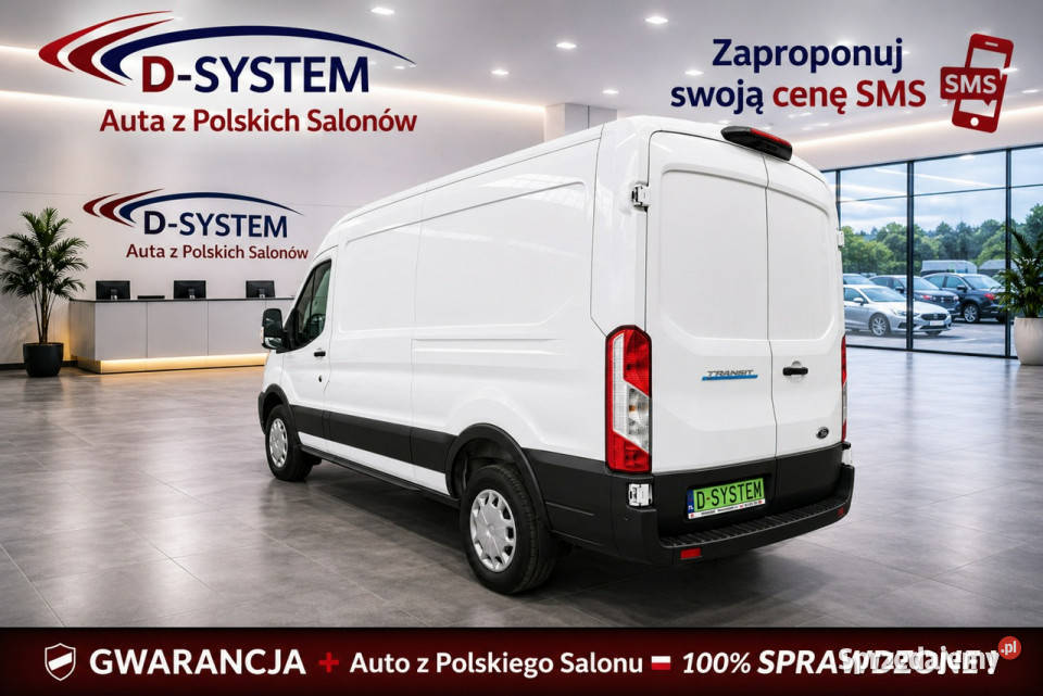 Ford Transit 2024r ETransit 250184 Salon Polska zarejestrowany w Polsce Białystok