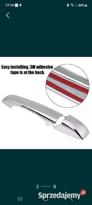 Osłona klamki chrom Jeep Grand Cherokee 2011 Radom