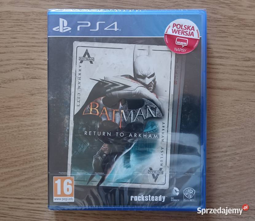 Batman Return To Arkham na Playstation 4 4 i 5 16+ Gdańsk
