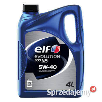 Olej 5W40 ELF Evolution 900 NF 5W40 Olej silnika łódzkie