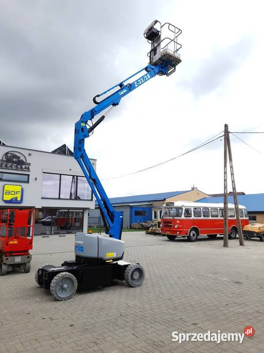 Podnośnik elektryczny przegubowy GENIE Z 3318 Dąbrowa Tarnowska