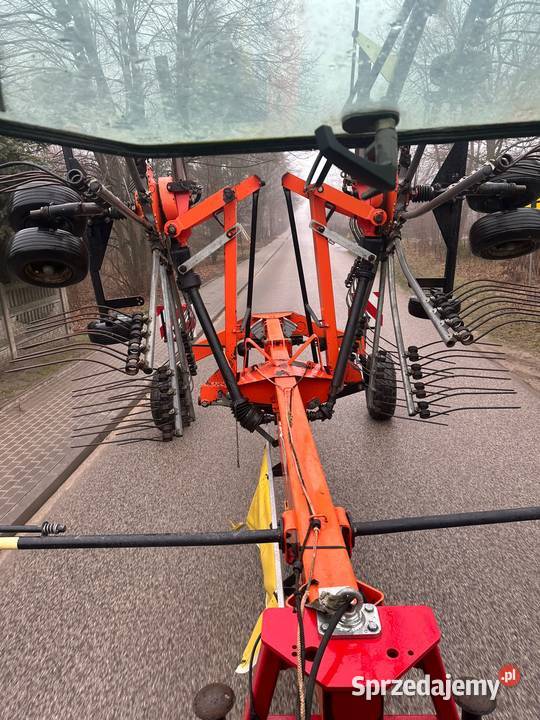 Zgrabiarka dwukaruzelowa fella ts801 Zgrabiarki i przetrząsacze łódzkie