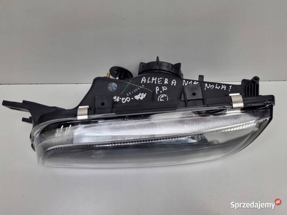 LEWA LEWY Nissan Almera N15 LIFT PRZEDNIA LAMPA Rudka