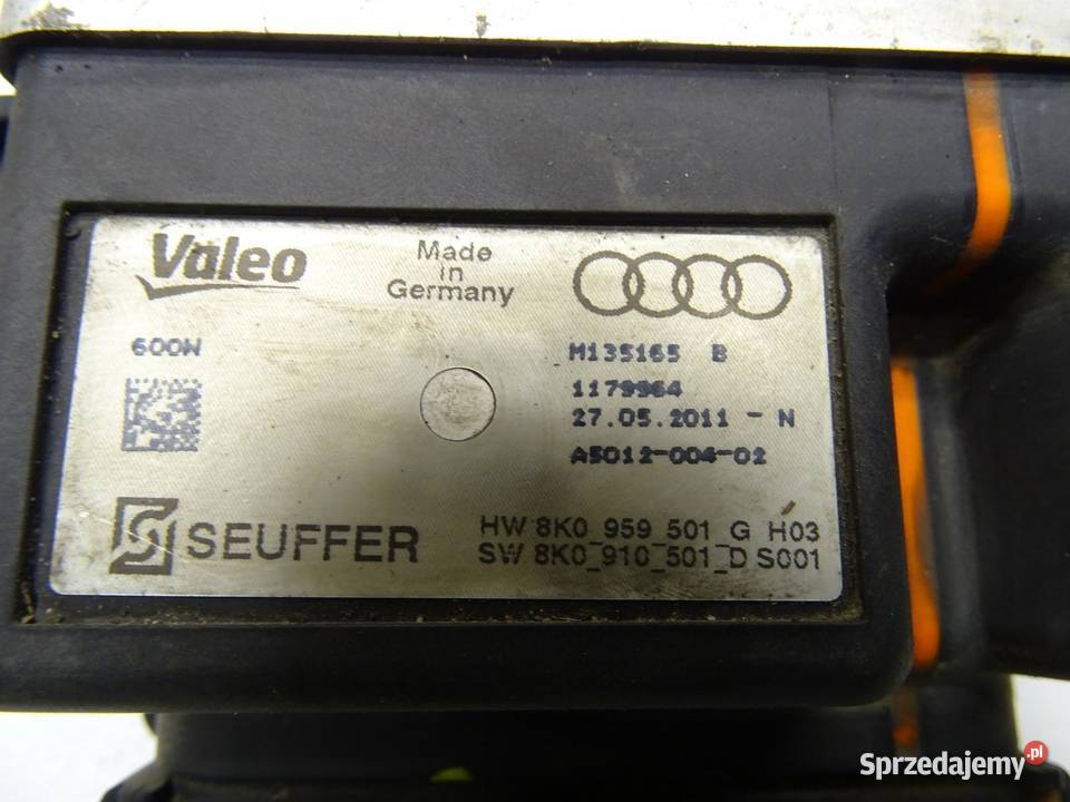 MODUŁ STEROWNIK WENTYLATORÓW 8K0959501G 20 TDI Komputery