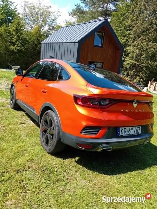 Renault Arkana RS Line 1 rej 2022 1332cm3 małopolskie Kraków