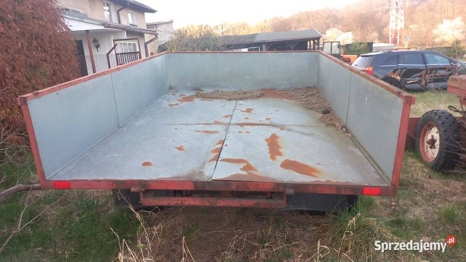 Przyczepa jedno osiowa wywrotka sam Wejherowo