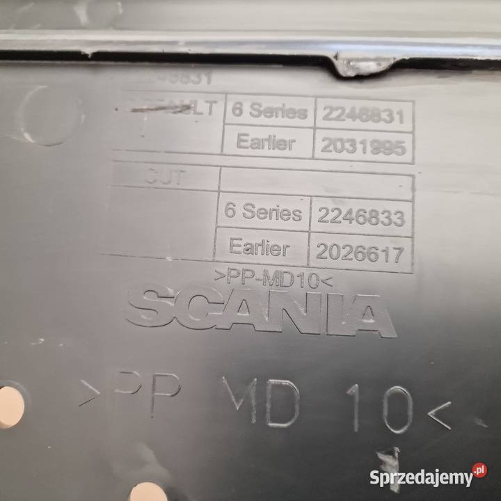 SCANIA R S OSŁONA LAMPY TYŁ PRAWA 2246831 lubuskie Trzciel