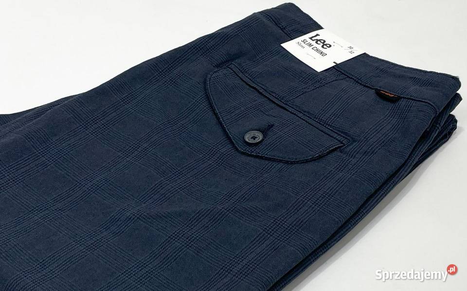 Spodnie męskie Lee Slim Chino Estate Blue W30 Lee Lublin