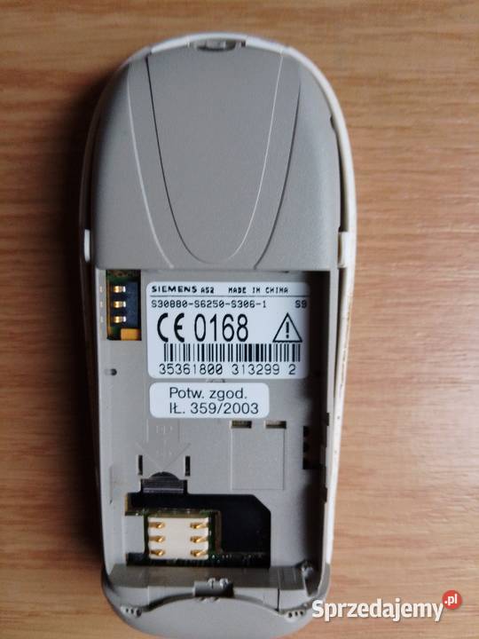 Kolekcjonerski SIEMENS A52 unikatowa edycja Sami Pszczyna