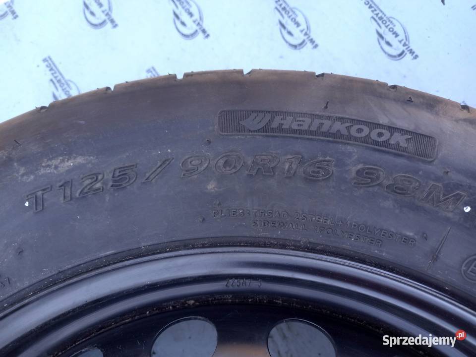 MERCEDES W204 koło dojazdowe 1259016 98M 5x112 Kielce