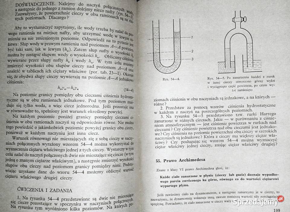 Fizyka kl 1 LO LZ i technikum Eugeniusz Rok wydania 1967 Chełm