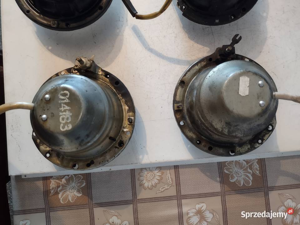 FIAT 125P LAMPY PRZÓD ZELMOT ORYGINAŁ KOMPLET Oświetlenie Lublin