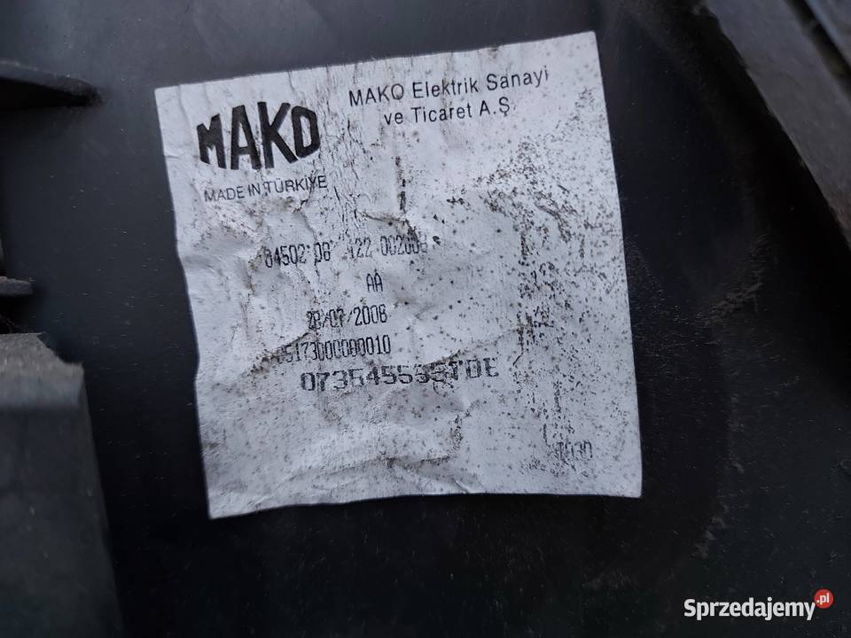 Fiat LINEA nagrzewnica obudowa KOMPLETNA