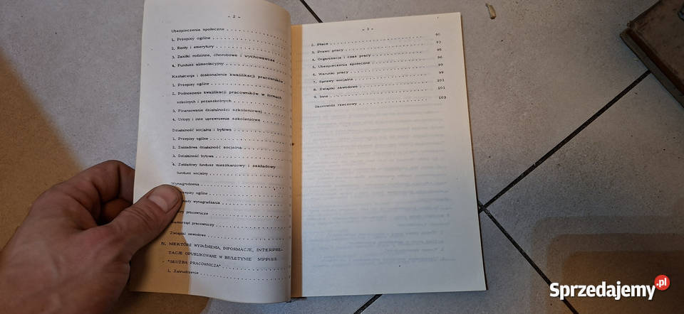 Zbiór przepisów prawa pracy PRL 1984 Unikat