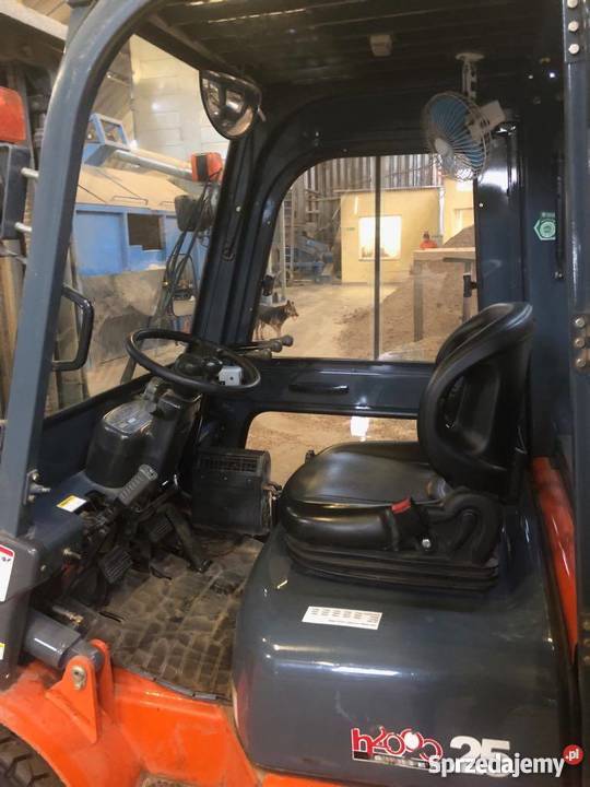 Wózek heli CPQD 25 mały przebieg regulowane widły Łapy