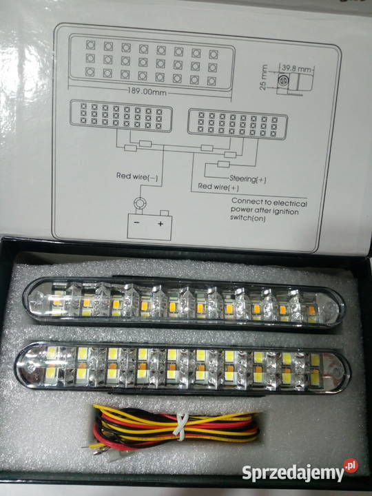 Lampy LED do jazdy dziennej + kierunkowskazy WJD LED-239