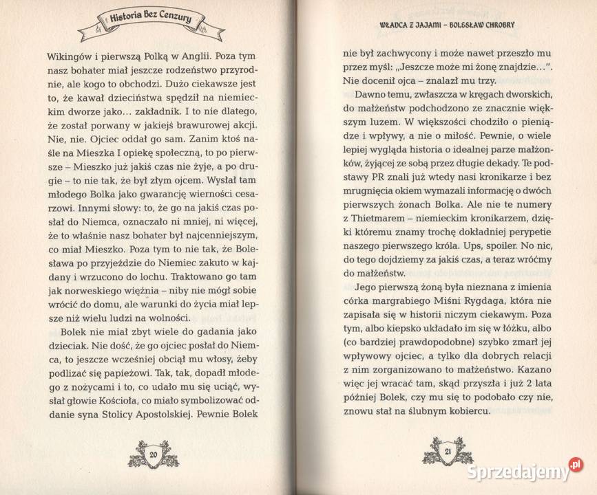 HISTORIA BEZ CENZURY TOM I Wojciech Drewniak Proza i poezja Gorzów Wielkopolski