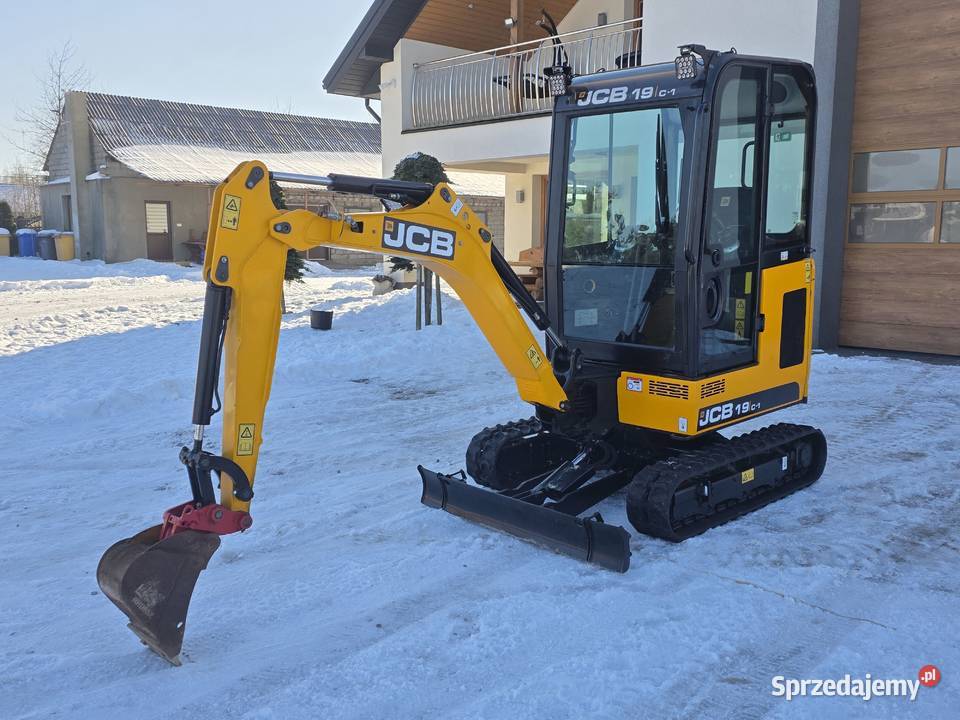 JCB 19 C 1 ful najbogatsza nowa mini koparka świętokrzyskie Bieliny