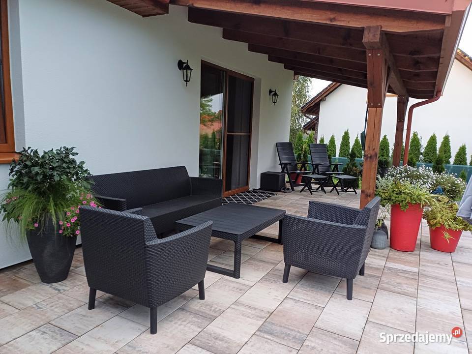 Komplet ogrodowy z podnoszonym stołem Oborniki Śląskie sprzedam