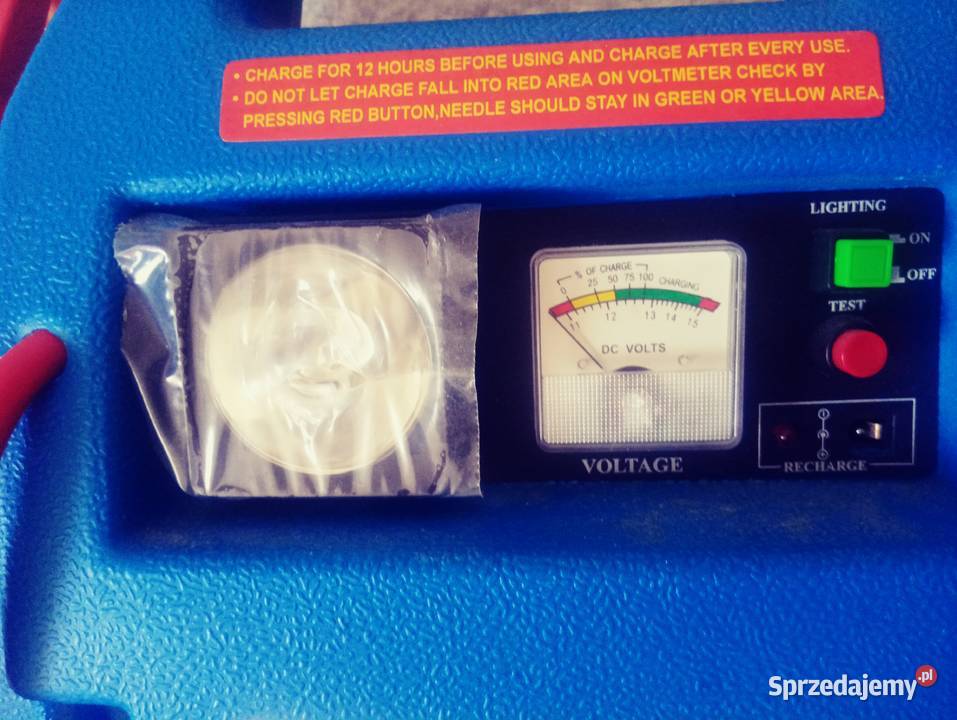 URZĄDZENIE ROZRUCHOWE KOMPRESOR JUMP STARTER Urządzenia rozruchowe (boostery) łódzkie Łódź sprzedam