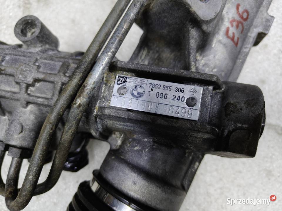 Bmw e36 maglownica przekładnia kierownicza bez Układ kierowniczy łódzkie Aleksandrów Łódzki