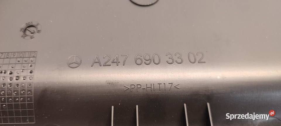 MERCEDES W247 OSŁONA SŁUPKA LEWA A2476903302