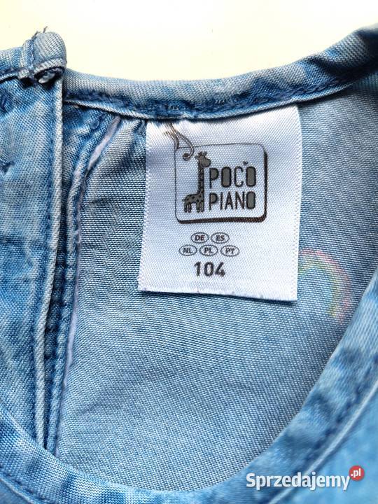 Sukienka jeansowa Poco Piano 104 Katowice