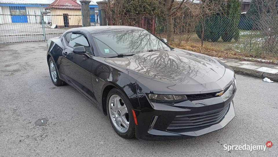 Chevrolet Camaro 1 właściciel czarny Samochody osobowe podkarpackie Rzeszów