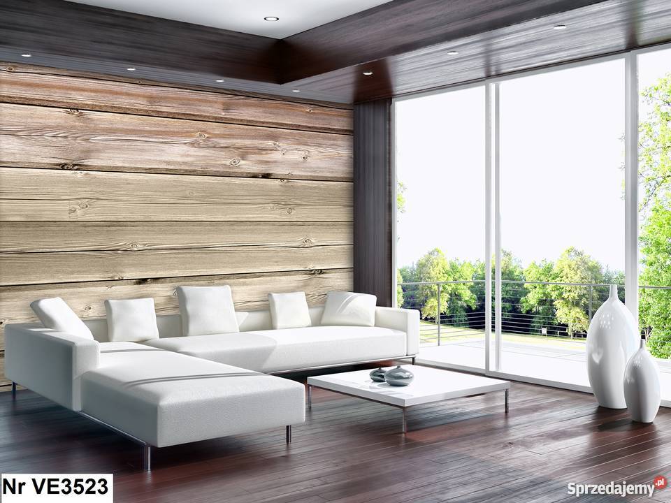 Tapeta fototapeta Belki drewno deski Ściany i elewacje wielkopolskie