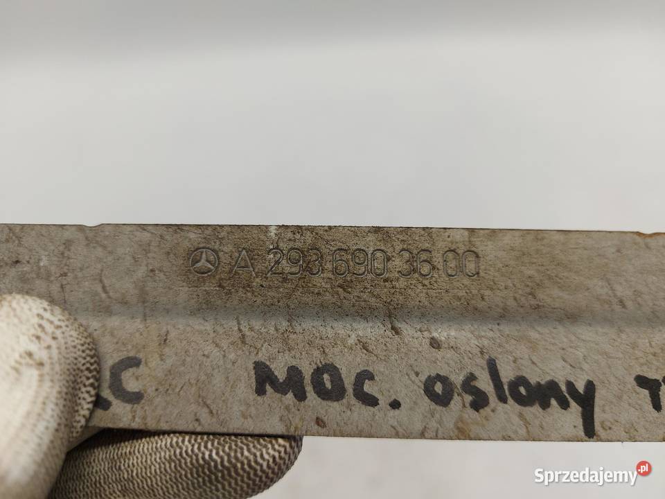 Mercedes EQC 400 W293 MOCOWANIE OSŁONY TYŁ osobowe sprzedam