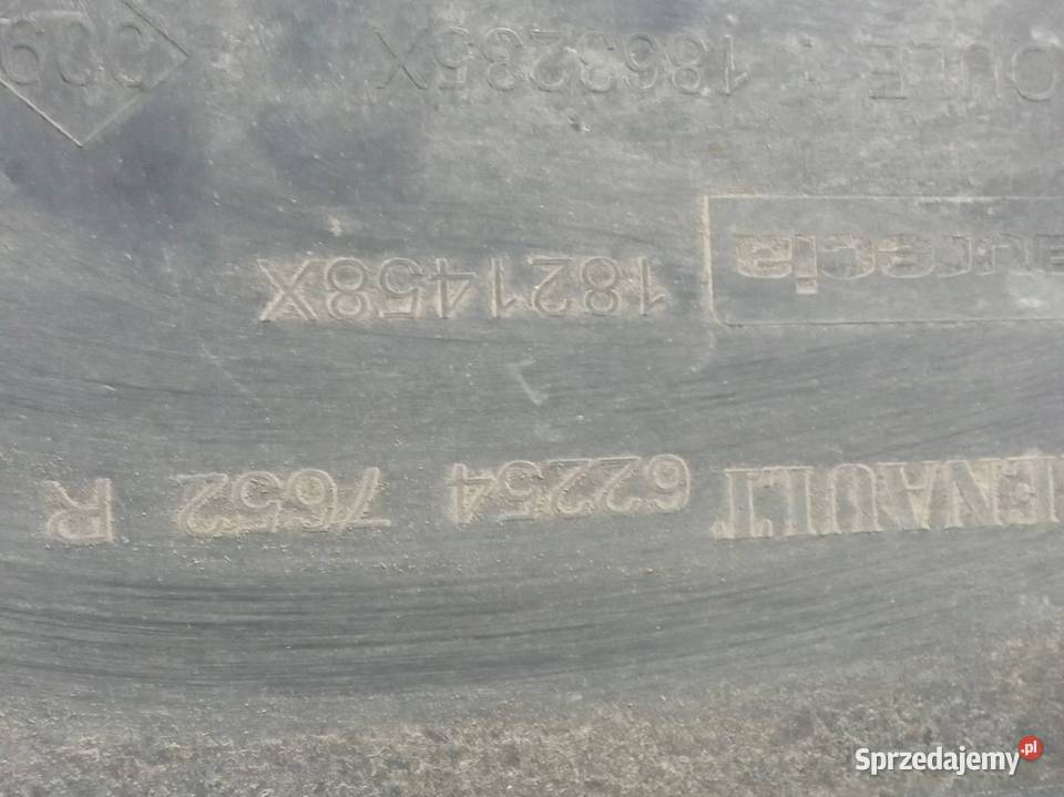 KRATKA ZDERZAKA ŚRODKOWA DOLNA LIFT 622547652R