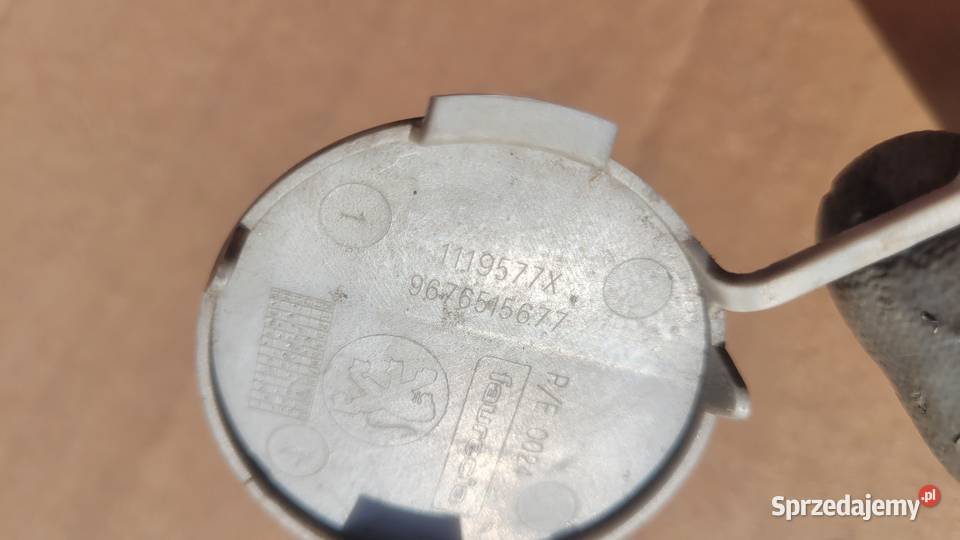 PEUGEOT 208 I ZAŚLEPKA HAKA ZDERZAK TYL osobowe śląskie Ruda Śląska