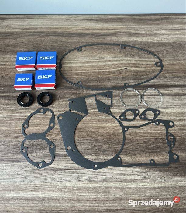 NOWY KOMPLET ŁOŻYSKA SKF USZCZELNIACZE USZCZELKI sprzedam