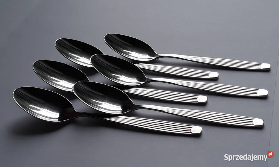 Łyżeczki do kawy mokki 2 PASECZKI PASKI Gerlach śląskie Dąbrowa Górnicza