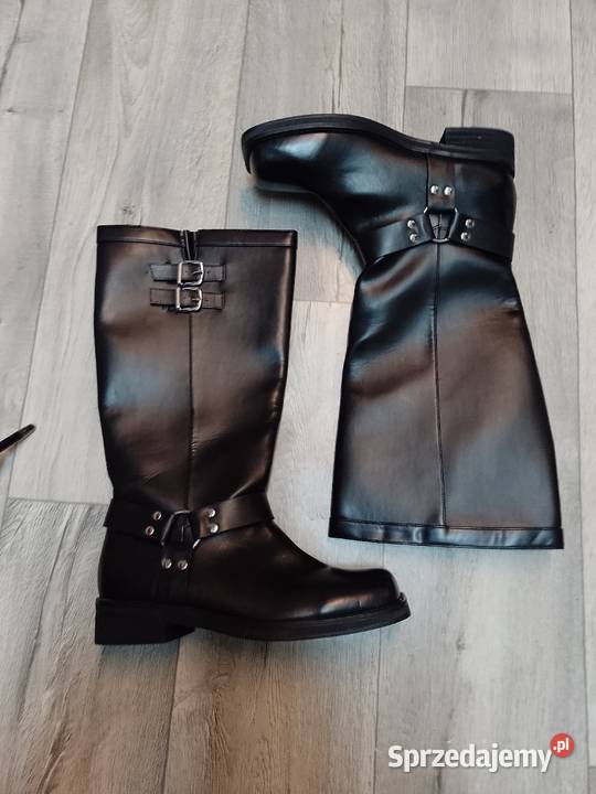 42 Public Desire Czarne Kozaki oficerki Kraków