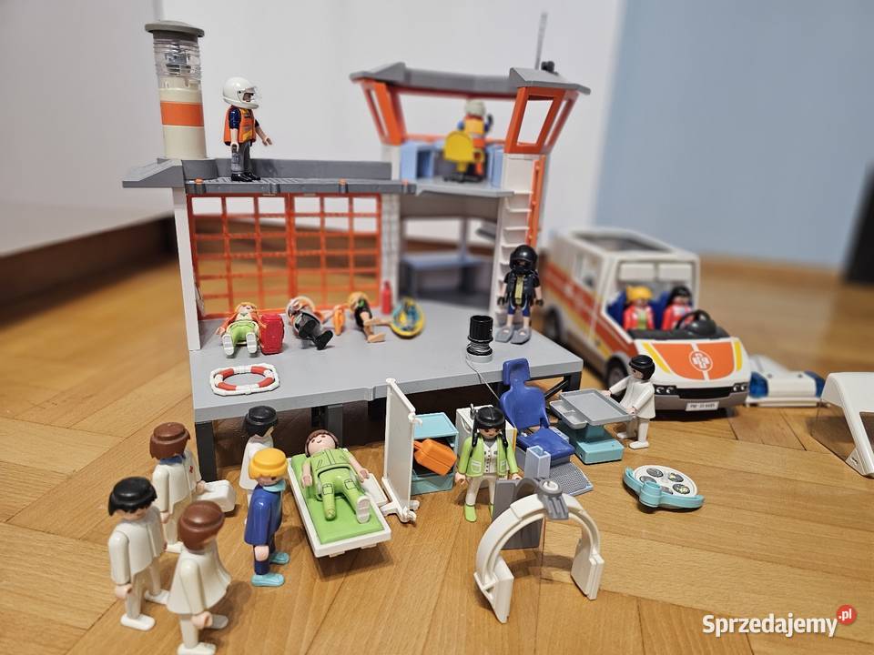 Playmobil Straż przybrzeżna karetka elementy Rzeszów