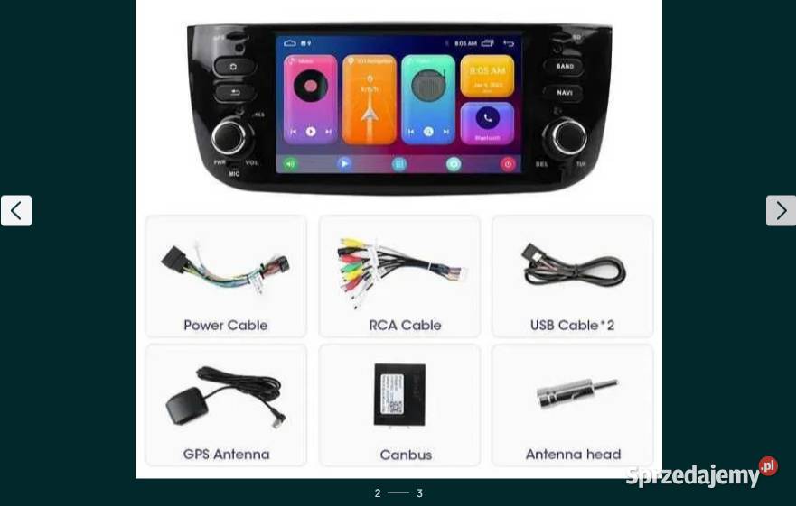 Radio Android Fiat Linea Grande Punto 20122015 Ożarowice sprzedam