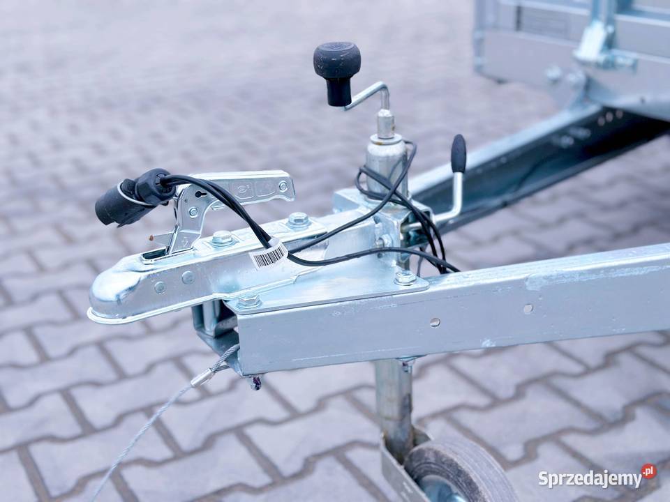 TEMARED PRO 23122 przyczepka dwuosiowa DMC 750 burtowe Cegielsko