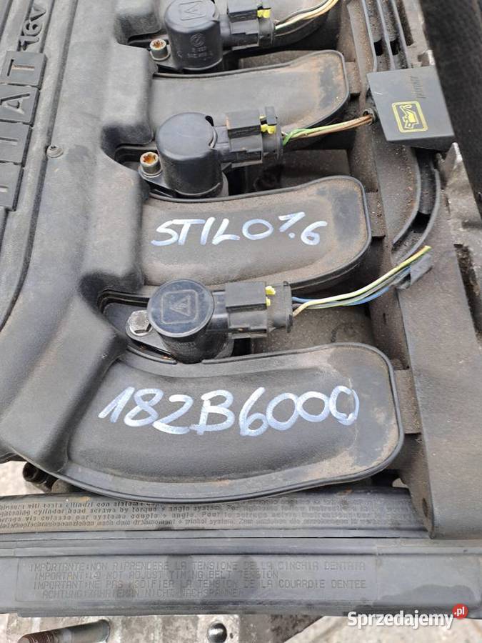 Fiat Bravo Doblo Stilo 16 16V silnik kompletny śląskie Jastrzębie-Zdrój