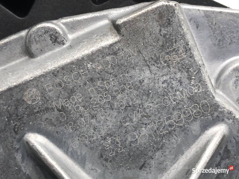 SILNIK WYCIERACZEK TYŁ CITROEN C3 III 9811259980 sprzedam